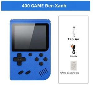 Máy Chơi Game Cầm Tay Cổ Điển Dành Cho Trẻ Em Quà Tặng 400 Trò Chơi Trong 1 Màn Hình LCD 3.0 Inch Máy Chơi Game Mini Bỏ Túi Hỗ Trợ Tiếng Anh & Tiếng Trung Giản Thể