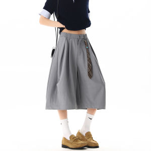 BWKA | Retro Pleated Short Pants 7/8 Length