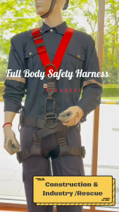 PICASAF SAFETY Harness Full Body Safety Belt Heavy Duty Removable Outdoor Rock Climbing Protection | SIRIM & DOSH