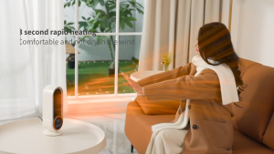 1200W Electric Heater Portable Fan Heaters Touch Screen Timing Room Heater Home Office Heaters Warmer Machine