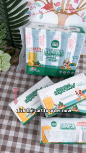 【8Packs】RoyoPanda Tissue Kitchen Tissue Paper 2-Ply Super Thickened 3D Embossed 160 Sheets