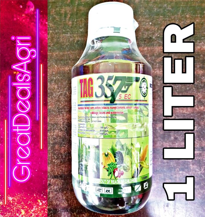 TAG 357 5 EC CYPERMETHRIN INSECTICIDE (1 LITER) by TAGCHEM | Lazada PH