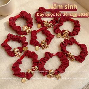 Dây Đai Tóc Đỏ Co Giãn Bền