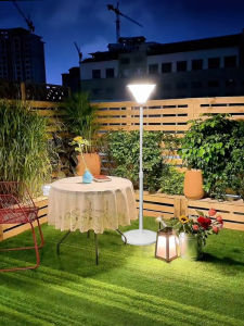 MOYE | Dimmable Solar & Electric Charging Telescopic Floor Lamp