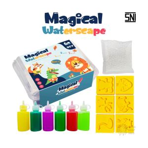 TAIYO Mainan Anak Magical Waterscape DIY Edukasi Kreatif Jelly Soap Warna Viral