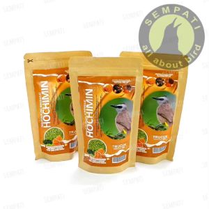 SEMPATI FREE GANTUNGAN BUAH SEMPATI Hochimin 250gr Pakan Burung Berkhasiat Pakan Harian Lomba Spesial Burung Trucuk Trucukan Cucak Cica Pakan Burung Gacor Extra Mealworm Seeweed