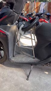 ( BẢN NÂNG CẤP ) Ghế ĐÔN GA NHỰA XE VISION có dây đai an toàn cho bé