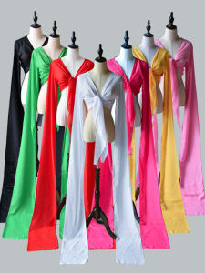 Người Lớn Nữ Cổ Điển Trang Phục Biểu Diễn Múa Với Nước Tay Áo Thực Hành Múa Sốc Áo Áo Sơ Mi Múa Tây Tạng Phong Cách Trung Hoa