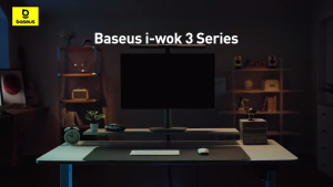 SG Ready Stock Baseus Computer Monitor LED Screen Hanging Light Upgrade i-wok3 Series USB Asymmetric Light Dimmable Desk Study Reading Lamp Eye Protect Lamp