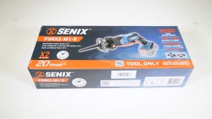 SENIX BRUSHLESS RECIPROCATING SAW DUAL SWITCH 20V - Cordless Electric Saw for Cutting Wood Metal and PVC