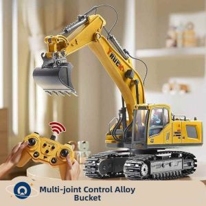 LIWAN | RC Alloy Excavator Toy 2025 New