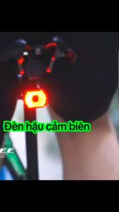 Đèn Đuôi Xe Đạp Thông Minh Cảm Biến Phanh LD-09 22 bóng LED tự động tắt khi di chuyển thời lượng pin lên đến 35h - Mai Lee