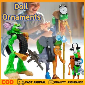 Fusion Verion Tung Tung Sahur Figures Tralalero Tralala Model Doll TungSahur Brainrot Monster Toy Gift