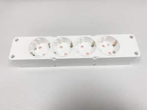 Ổ cắm điện Hàn Quốc 4 lỗ điện áp 16A - 250V