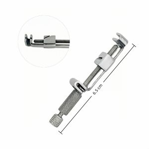 JNSUR Stainless Steel Dental Universal Tofflemire Matritzen Spanner Matrix Retainer Bands Clip Holder Dental Instrument Dentists