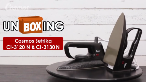 Cosmos Setrika Listrik Non Stick Soleplate CI-3120 N
