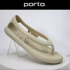 Porto Amelia Trendy Rubber Sandals for Women White