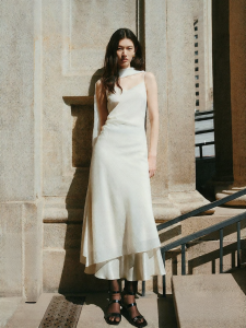 Vero Moda | Cotton Ruffled Waist-Cinching Summer Dress
