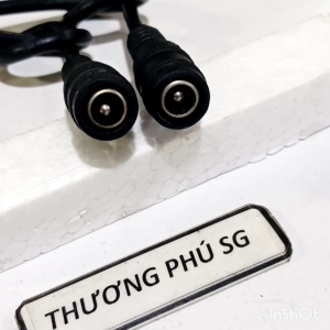Dây nối nguồn DC chuẩn 5.5mm x 2.1mm Cái / Giá bán 2 Cặp (4 Sợi)