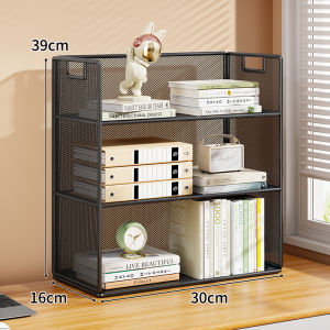 QINQI | Desk Storage Organizer Bookshelf
