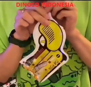 Balon Pistol Dekorasi Pesta Ulang Tahun / Balon Pistol Confetti