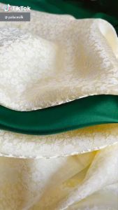 Vải Lụa Tơ Tằm may áo dài hoa mai trắng Palacesilk may áo bà ba áo dài và các loại váy đầm