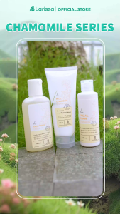Larissa Facial Foam Chamomile - Sabun Cuci Muka Untuk Kulit Kering Sensitif