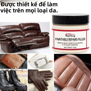 Bộ Dụng Cụ Sửa Chữa Da Chuyên Nghiệp Dành Cho Ghế Ô Tô Ghế Sofa Đồ Nội Thất - Giải Pháp Vĩnh Viễn Cho Việc Phục Hồi Vết Xước Vết Cắt Lỗ Trên Đồ Da