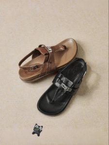 Belle | Leather Flip Flop Sandals Lightweight
