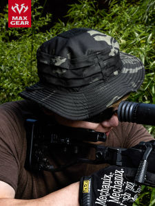MAXGEAR | Men Military Cap Outdoor Activity BC Style Soft Top Fishing Hat