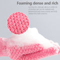 🇸🇬【SG stock】Bath Gloves Removing Body Scrub Shower Dead SKin Cell Massage Scrubbing Skin Surface Exfoliation 5 Fingers Shower Bath Scrub Gloves /Bath Peeling Exfoliating Glove Shower Scrub Gloves Resistance. 