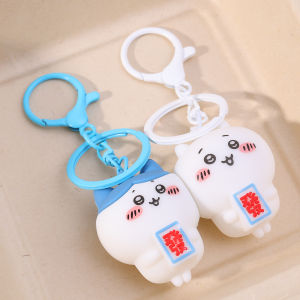 [Cutewomen2020] Cute Chiikawa Couple Magnet Pendant DIY Keychain Adorable Charm for Lovers Unique Gift