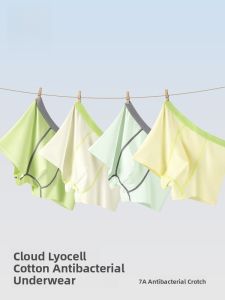 MiiOW | MiiOW Kids Ice Silk Lyocell Briefs Boys Boxer Shorts Anti-Bacterial Ultra Soft Mid Waist Comfortable All Season Boys Underwear