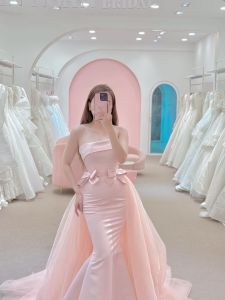 Cài đuôi váy rời kèm nơ