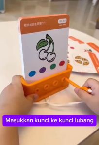 Logic Key Early Education Toys Kids Thinking Training Board Game Shape Numbers Puzzle Toddler toy Early Educational Gift for Kids