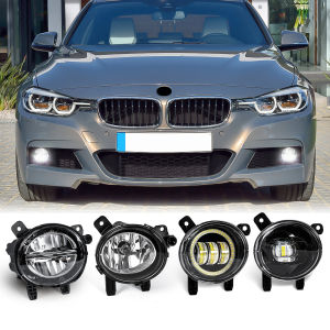63177315559 63177315560 For BMW F20 F21 F22 F23 F30 F31 F32 F34 GT F35 LCI Car Fog Lamp LED Front Bumper Driving Lights DRL 12V