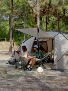 Tenda Gunung Naturehike: Tenda Glamping Estetik Keluarga 4 Orang