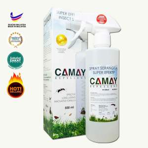 SPRAY SERANGGA CAMAY REPELLENT KUTU KUCING LALAT KAMITETEP