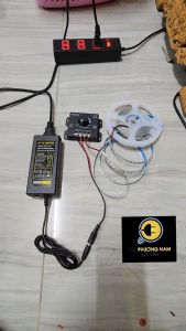 DIMER Điều Chỉnh Độ Sáng Đèn Led 12v/24v - Công suất 30A