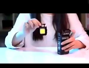 Lampu Emergency Camping Led Lampu Gantungan Tas Rancel COB Senter Super Terang Anti Air Waterproof