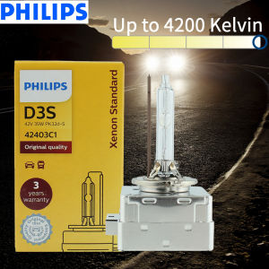 Philips | Philips HID D3S 35W Xenon Standard 4200K Auto Lamp Original Car Headlight Bright White Replacement Upgrade D3 ECE 42403C1