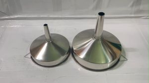 Phễu inox rót chất lỏng cao cấp | 3 size: 12cm 16cm 20cm