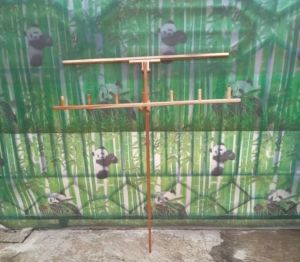 Standar Bleseng Jati 1kaki dudukan pion sensitip joran timbang