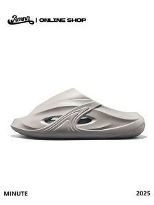 AMNN Sport Slippers Mens Summer Outdoor Wear Thickened Flat Sandals Slip-On EVA Anti-Slip Cool Slippers Casual Style