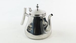 One Two Cups Teko Air Teh Kopi Water Kettle Teapot 1L with Filter - HS4012 - Silver