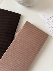 Slimming Effect Pure Color Vertical Stripe Semi-Transparent Spring Autumn Thin Flower Pattern Leg Lengthening Womens Pantyhose