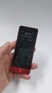 Anica S5 ultra-thin touch card mini stylish dual card small phone MP3 FM Feature Phone