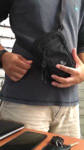 Bagzee Bz06 Tas Selempang Pria Kecil Mini Sling Bag