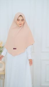 Khimar Jumbo Crinkle Airflow Premium - Hijab Instan Elegan Warna-Warni