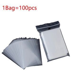 Hairun | 100/300 Cái Bao Đựng Thẻ Mềm Trong Suốt Cao Cấp Chất Liệu Nhựa Trong Suốt Dùng Cho Thẻ Bài Sưu Tầm - Bao Đựng Thẻ Game
